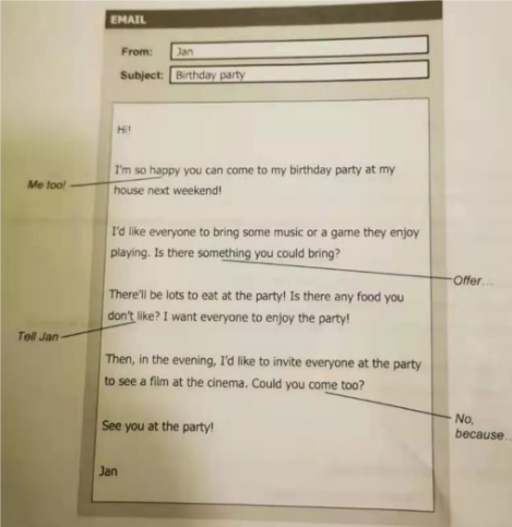 PET写作：如何写出一封优秀的EMAIL？